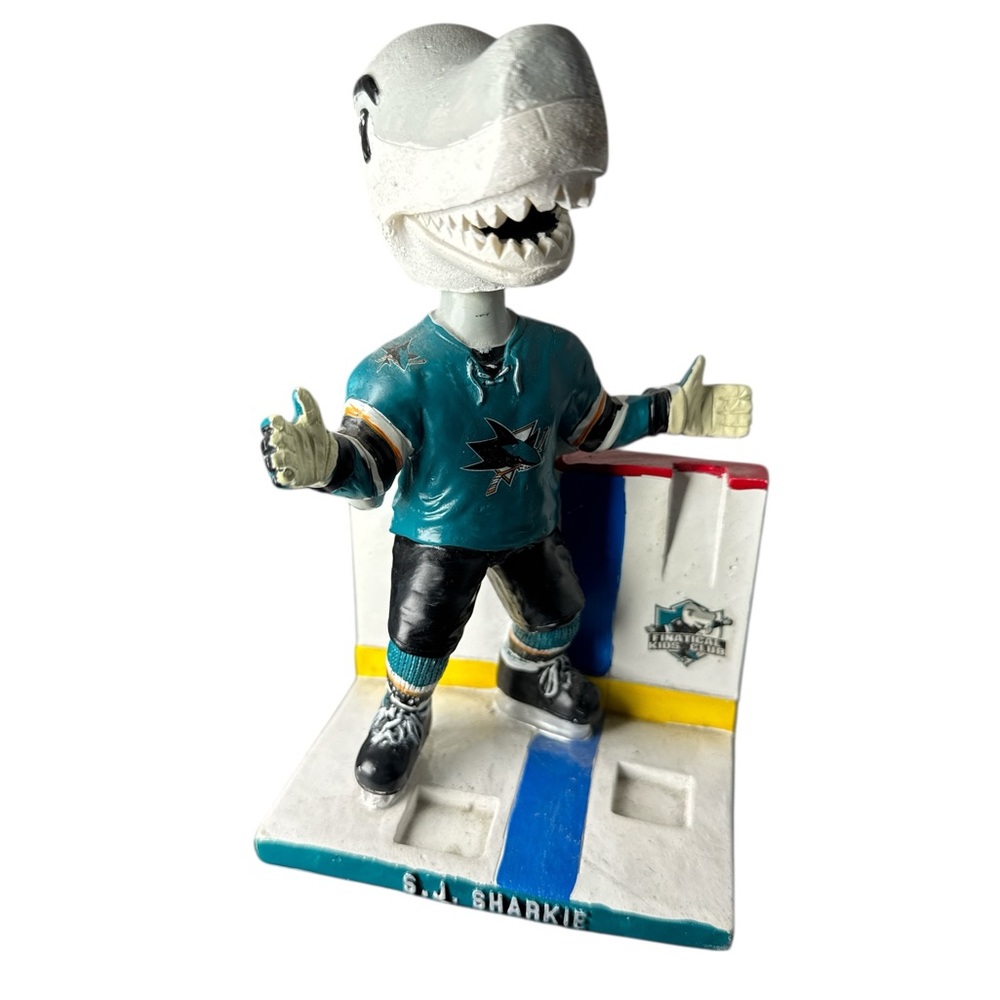 San Jose Sharks Bobblehead SJ SHARKIE